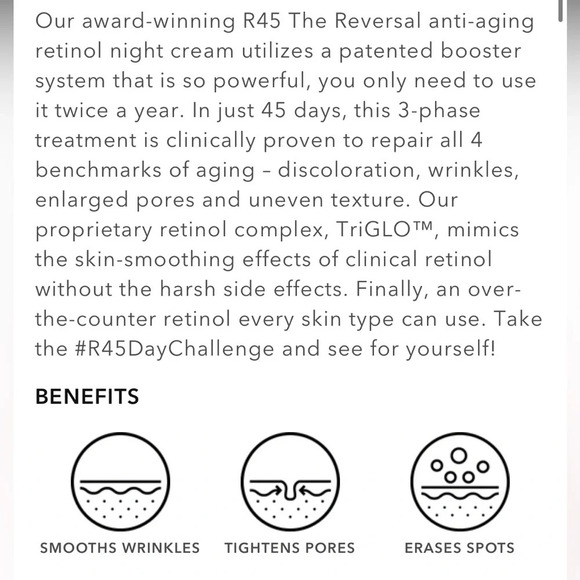 BeautyBio R45 The Reversal 3 Phase Anti-Aging Retinol Night Cream - Picture 6 of 7